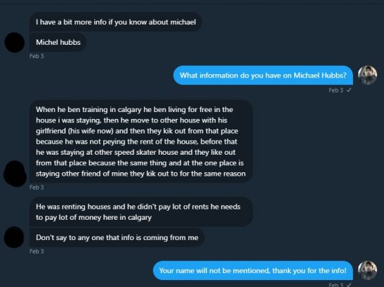 Info on Michael Hubbs