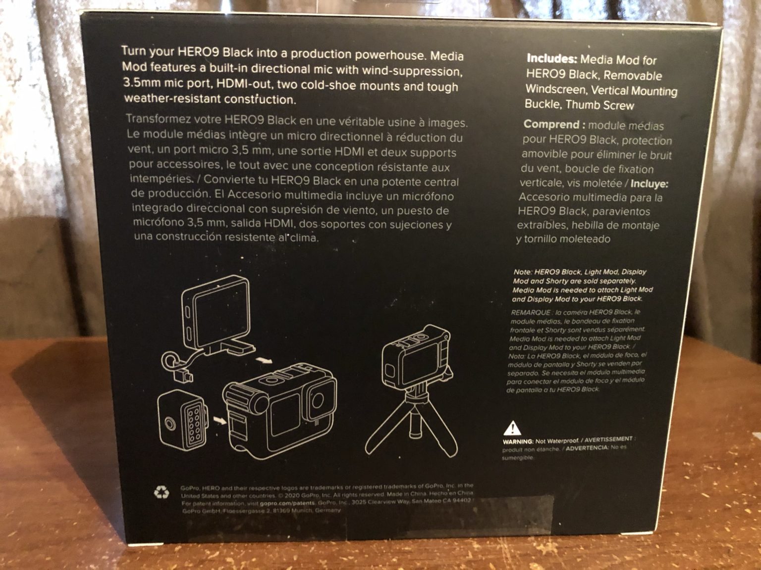 GoPro Hero 9 Media Mod