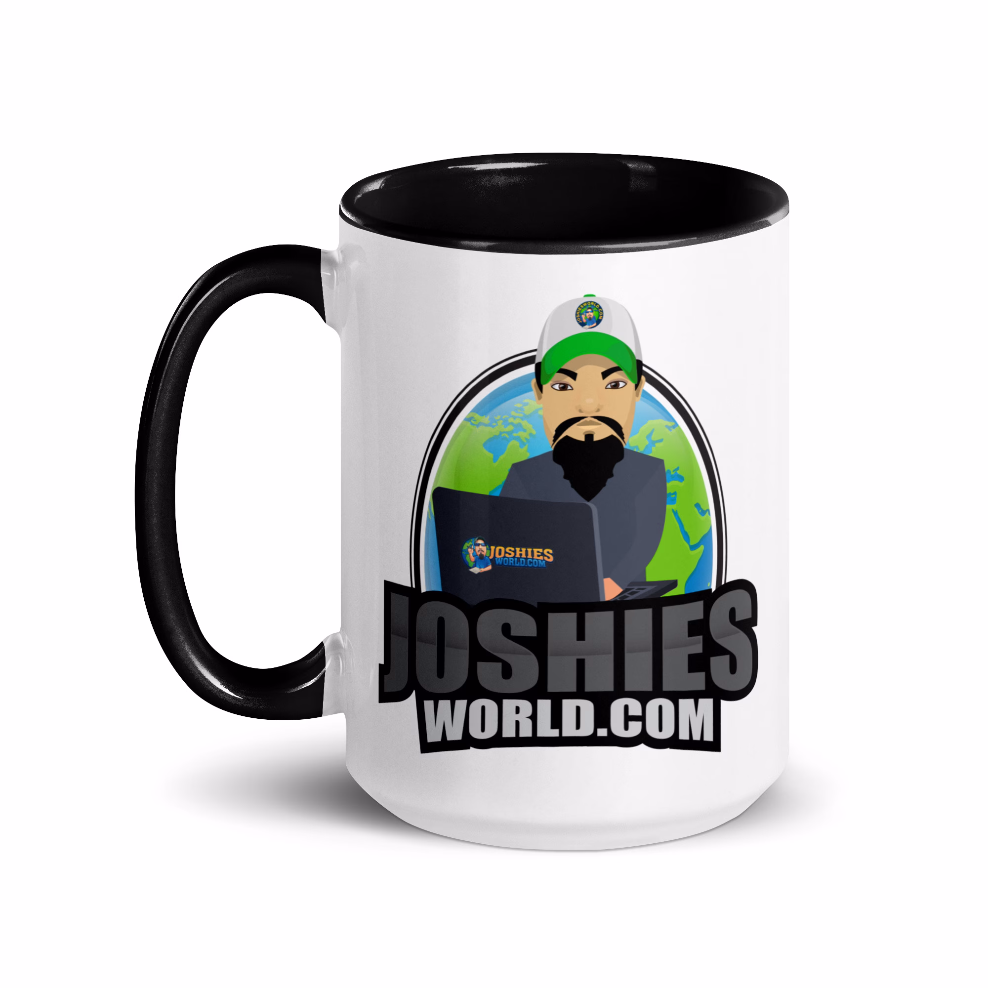 JoshiesWorld Mug with Color Inside
