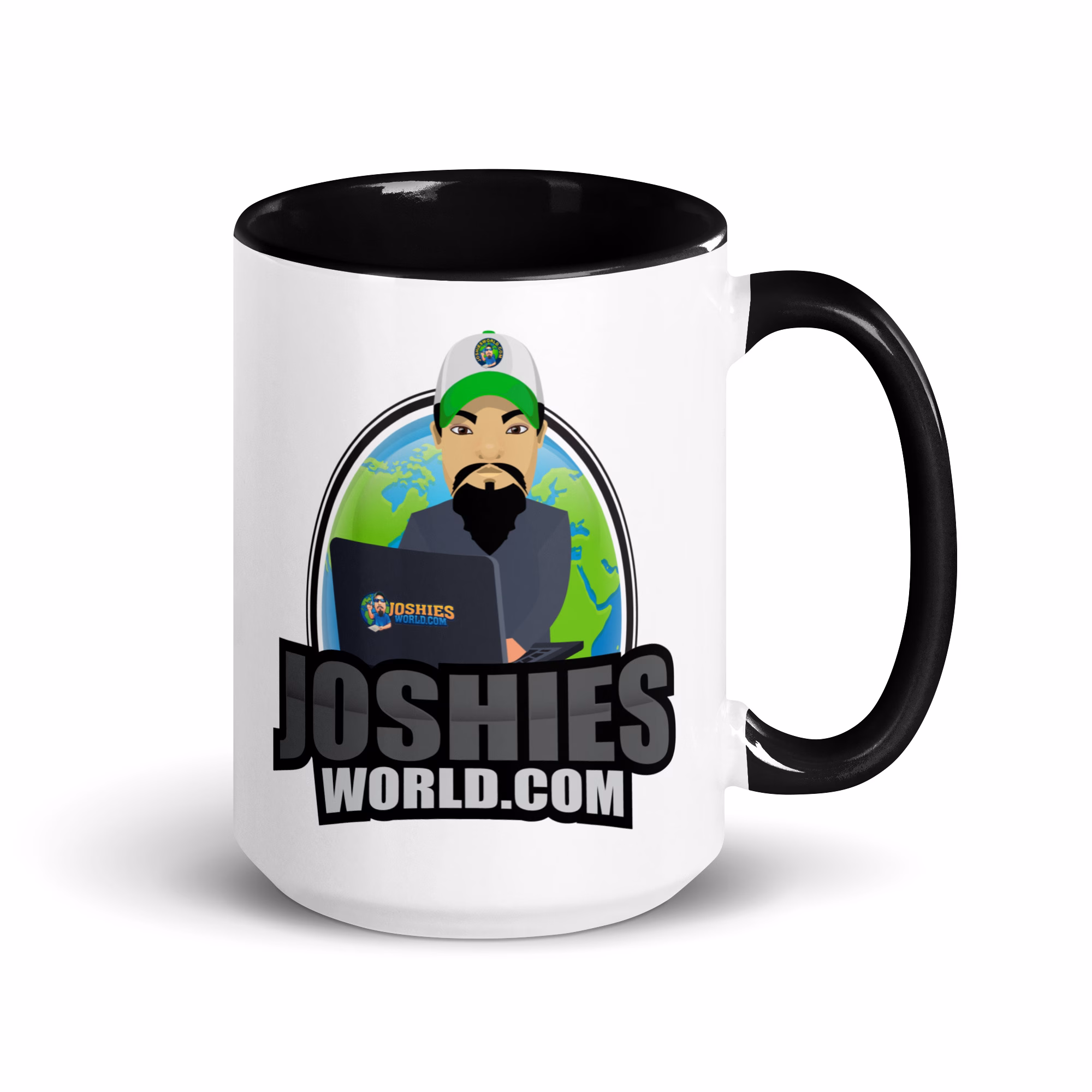 JoshiesWorld Mug with Color Inside - Image 2