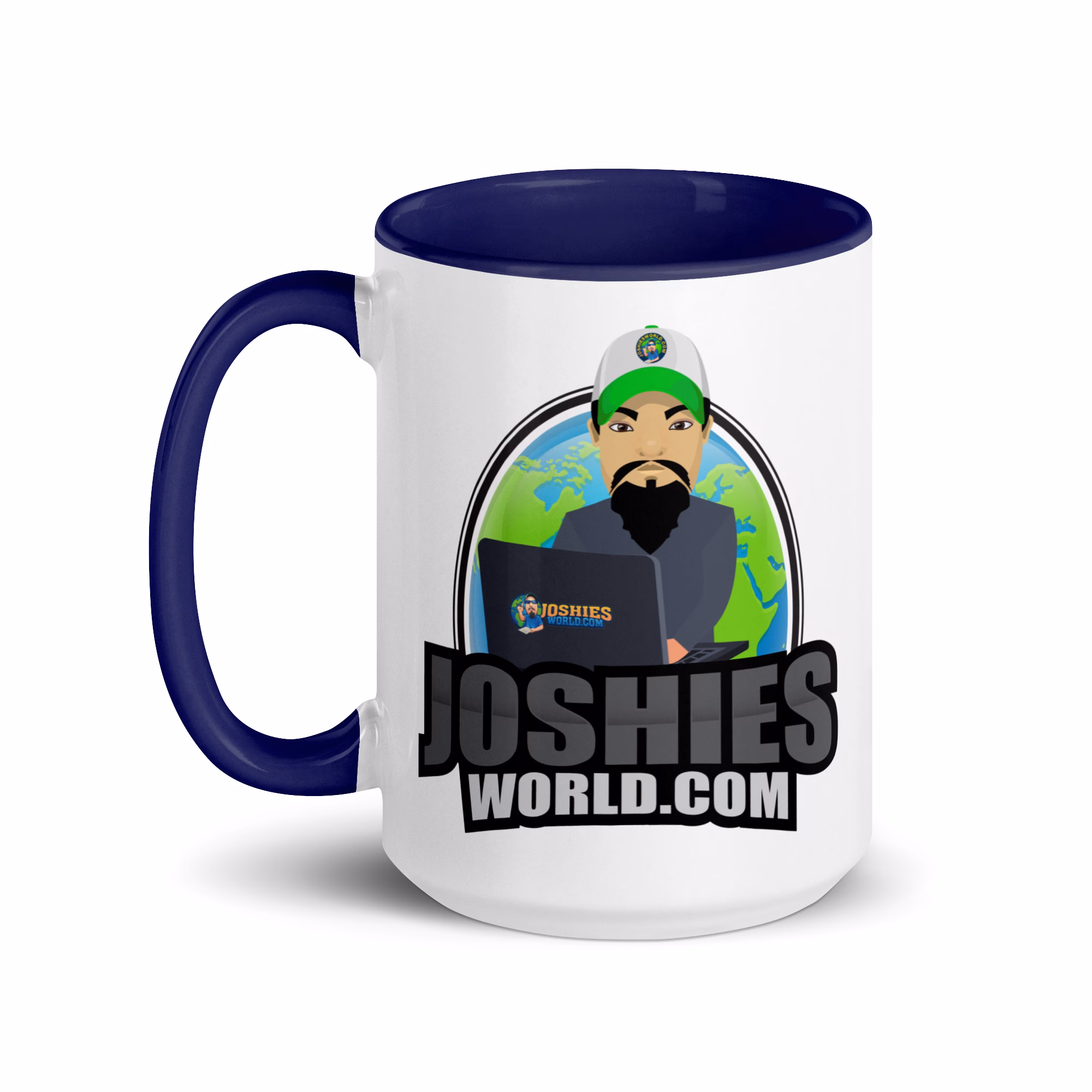 JoshiesWorld Mug with Color Inside - Image 3