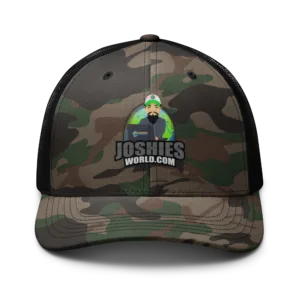 JoshiesWorld Camo Trucker Hat