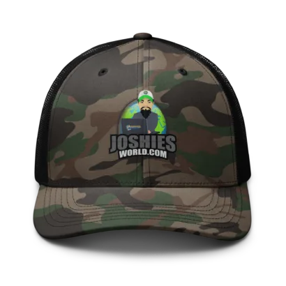 JoshiesWorld Camo Trucker Hat