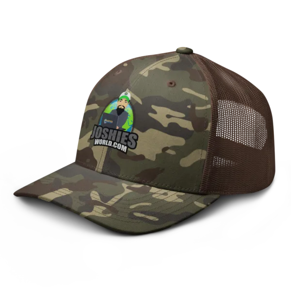 JoshiesWorld Camo Trucker Hat | JoshiesWorld