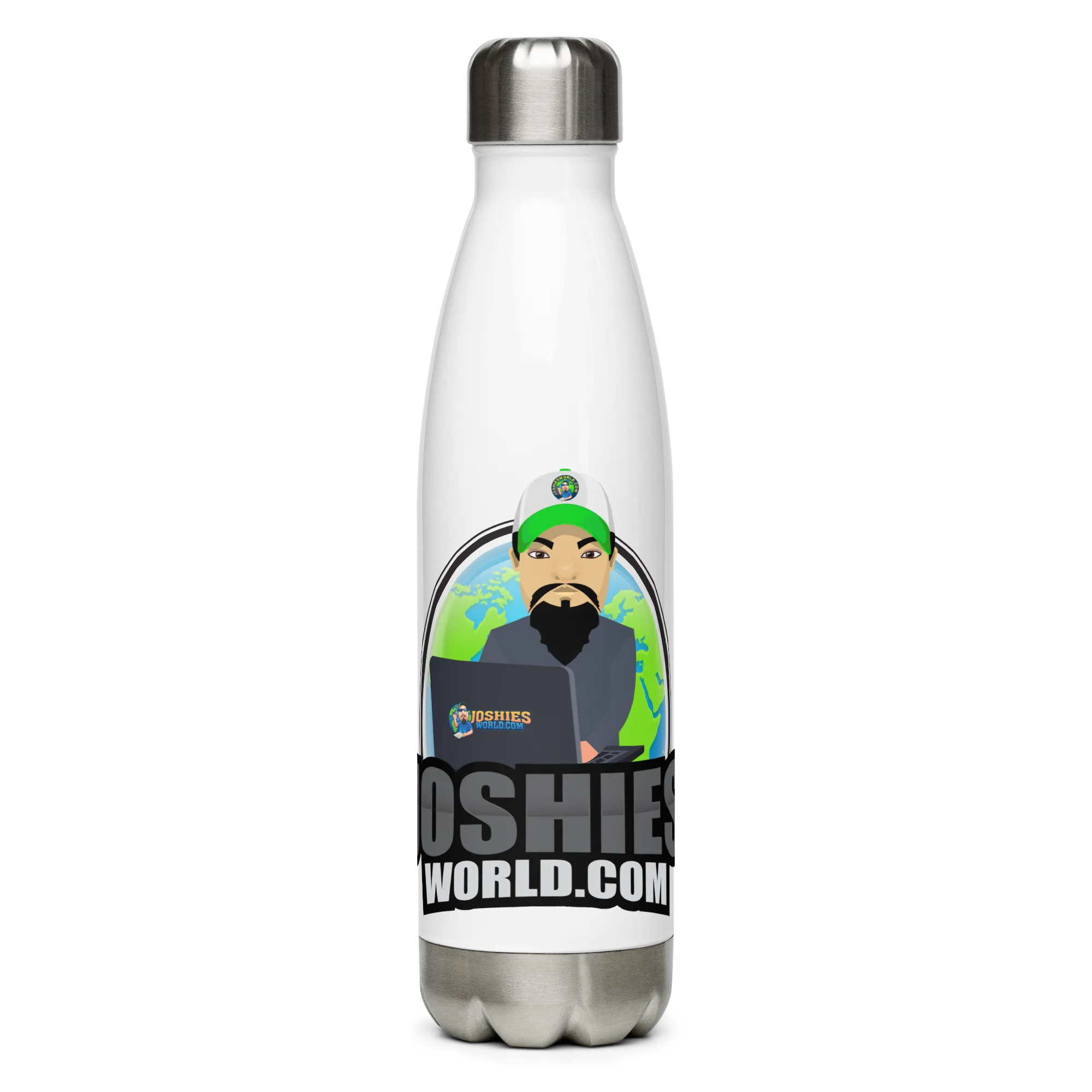 JoshiesWorld Stainless Steel Water Bottle - Image 2