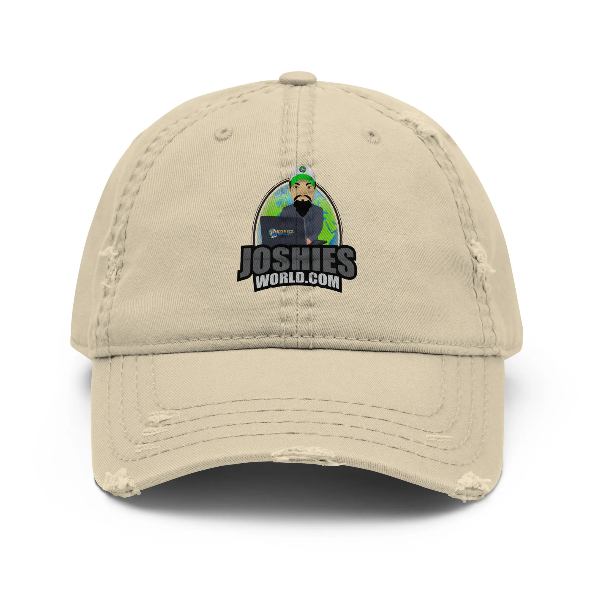 Distressed JoshiesWorld Hat - Image 3